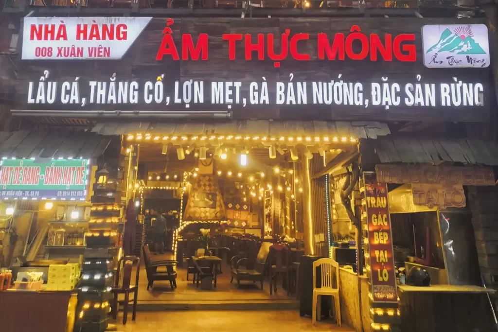 nha hang am thuc mong sapa
